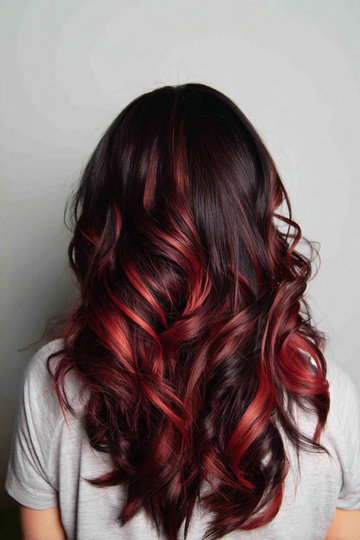 15 long-wavy-black-hair-burgundy-red-highlights_pp