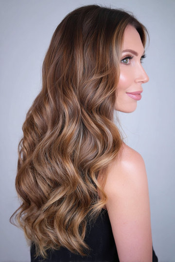 34 Chocolate-Brown-Caramel-Highlights-Long-Wavy-Hair_pp