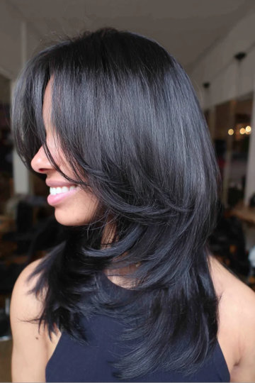 4 Jet-Black-Medium-Long-Feathered-Layers-around face Sleek-Voluminous_pp