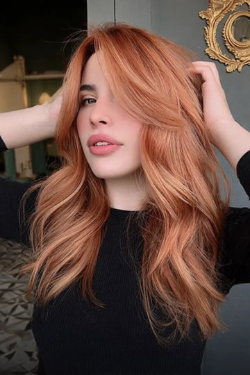 41 Peachy_Copper_with blonde_Highlights_pp