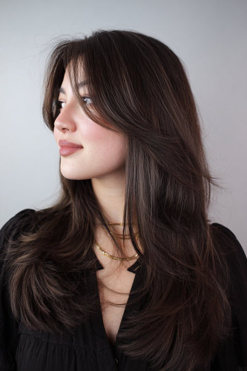 9 Dark-Brown-face framing Layers-Bangs_pp