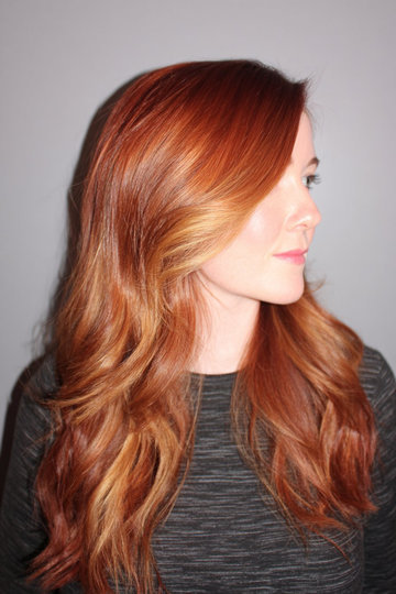 12 auburn-copper-golden-highlights-long-wavy-hair-side-view_pin