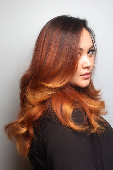 13 auburn-copper-golden-tones-balayage-long-wavy-hair_pin