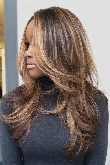 15 Honey_Brown_Caramel_Balayage_Long_Layered_Wavy_pin