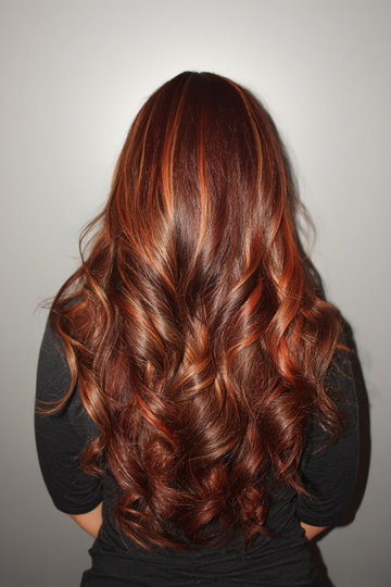 19 auburn-mahogany-copper-highlights-long-wavy-hair_pin