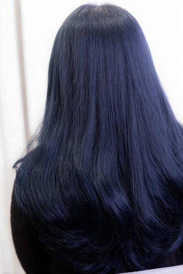 2 blue indigo-black-allover-long-hair_pin
