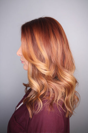 20 auburn-to-rose-gold-blonde-ombre-long-wavy-hair_pin