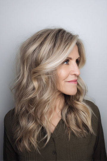 23 medium long ash-honey-blonde-dimensional-layers_pin