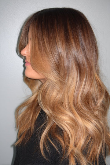 27 Caramel_Brown_Honey_Balayage_Medium_Length_Wavy_pin