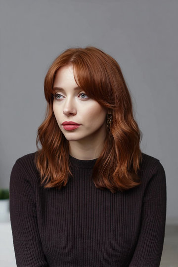 37 rich-copper-auburn-golden-highlights-medium-wavy-bangs_pin