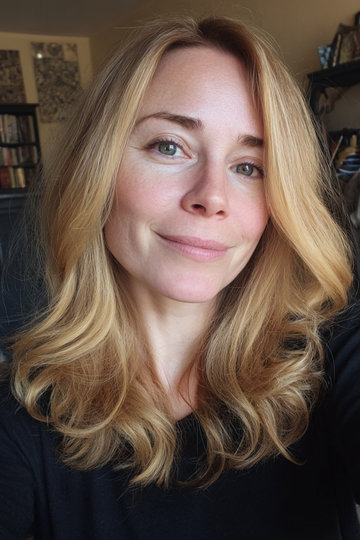 7 Golden_Honey_Blonde_Waves_Medium_Length_pin