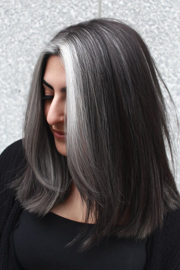 Dark Hair With Silver Highlights 17_pp