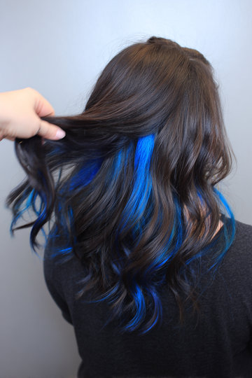 Peek A Boo Hair Color For Brunettes 20_pp
