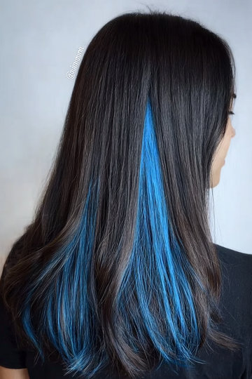 Peek A Boo Hair Color For Brunettes 22_pp