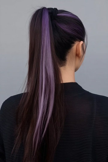 Peek A Boo Hair Color For Brunettes 3_pp