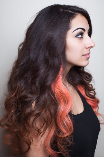 Peek A Boo Hair Color For Brunettes 4_pp