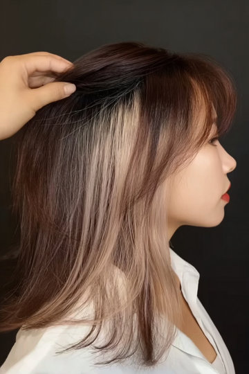 Peek A Boo Hair Color For Brunettes 7_pp