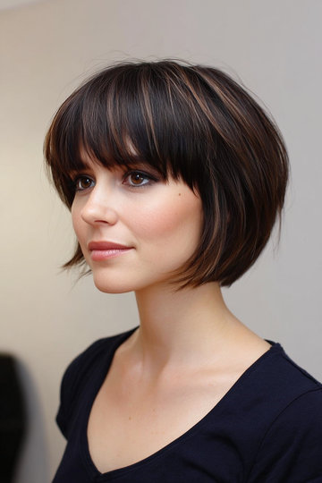 Short Hairstyles With Bangs 17_pp