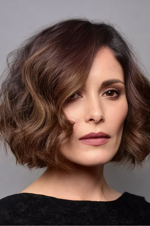 Low-Maintenance Wavy Haircuts for Busy Moms 16_pp