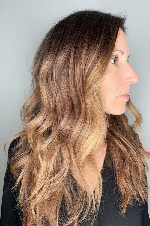 Low-Maintenance Wavy Haircuts for Busy Moms 21_pp