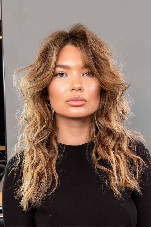 Wavy Haircuts For Round Faces 6_pp