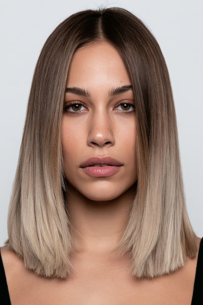 21 Blunt Cut with a Bold Balayage_pp